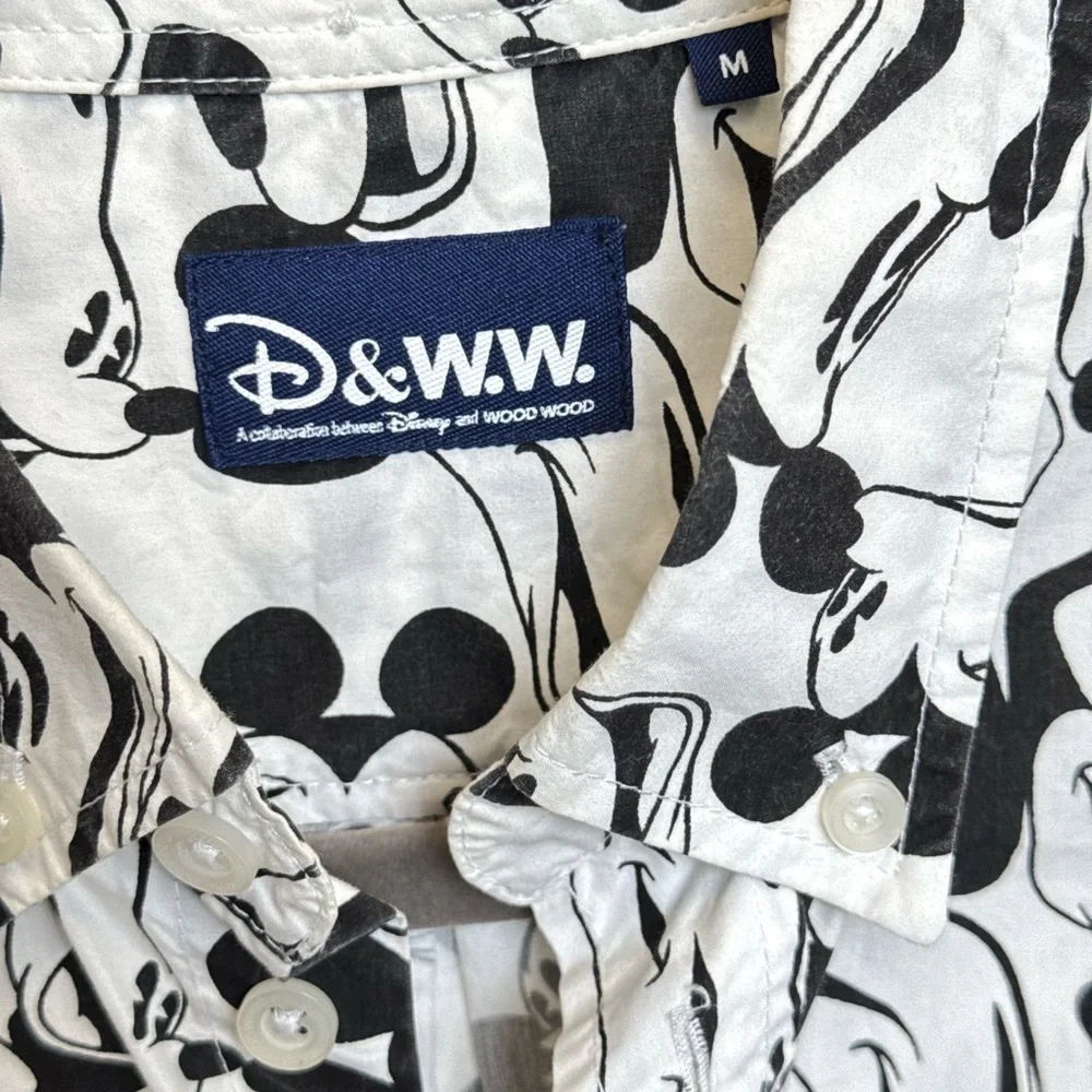 D&WW Disney WOOD WOOD Mickey Mouse Shirt AW144